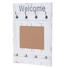 Portemanteau mural MCW-C89 avec tableau d'affichage