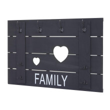 Portemanteau mural MCW-C89 Family Shabby-Look