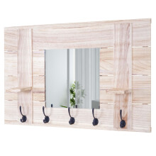 Portemanteau mural MCW-C89 avec miroir