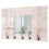 Portemanteau mural MCW-C89 avec miroir 1