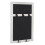 Perchero de pared MCW-C51 con pizarra 1
