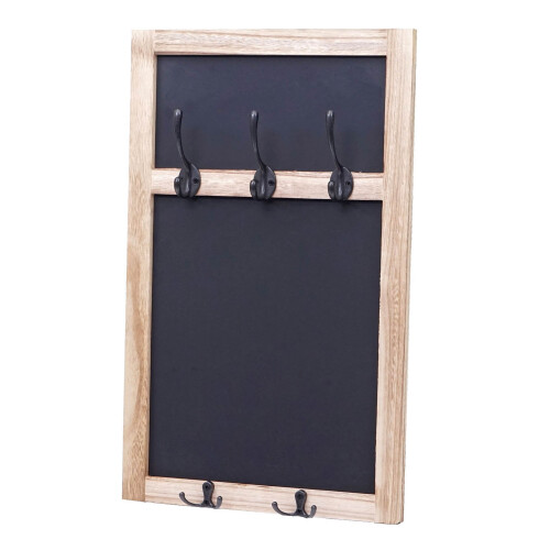 Perchero de pared MCW-C51 con pizarra