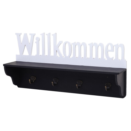 Perchero de pared MCW-D41 Welcome 4 ganchos