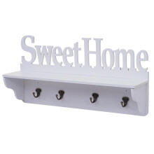 Portemanteau mural MCW-D41 Sweet Home 4 crochets