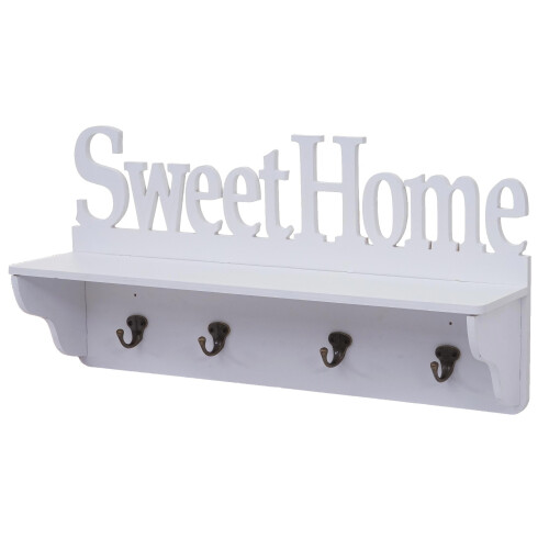 Perchero de pared MCW-D41 Sweet Home 4 ganchos