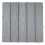 WPC Bodenfliese MCW-E21, Holzoptik Balkon/Terrasse, 3D-Struktur linear beschichtet-grau 2