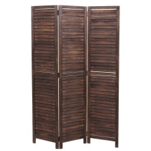 Paravent MCW-C30, Raumteiler Trennwand Sichtschutz, Shabby-Look Vintage, 170x120cm