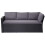 Poly-Rattan-Garnitur MCW-A29, Gartengarnitur Sitzgruppe Lounge-Esstisch-Set, schwarz 4
