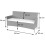 3-Sitzer Poly-Rattan Gartenbank Hamar, Sitzbank 4
