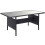 Poly-Rattan-Garnitur MCW-A29, Gartengarnitur Sitzgruppe Lounge-Esstisch-Set, schwarz 8