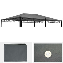 Ersatzbezug für Dach Pergola Pavillon Calpe 5x3m