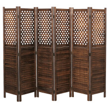 Paravent MCW-A84, Raumteiler Trennwand Sichtschutz, Ornamente 170x245cm