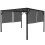 Ersatzbezug für Dach Pergola Pavillon Beja 3x3m 4