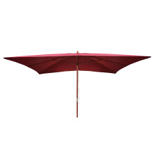 (bordeaux) Ombrellone giardino spiaggia N83 Florida 3x4m poliestere