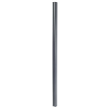 Poste aluminio Sarthe Valla WPC, poste columna, sistema plug-in 1.86m
