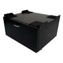 Waschmaschinenunterschrank MCW-E50, Sockel Podest Erhöhung Untergestell, Schublade 33x61x52cm