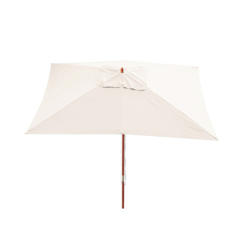Sonnenschirm Lissabon, Gartenschirm Marktschirm, 3x4m Polyester/Holz 6kg 1