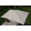 Sonnenschirm Lissabon, Gartenschirm Marktschirm, 3x4m Polyester/Holz 6kg 8