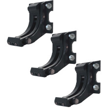 3er-Set Wandhalterung für Markise H124, Wandkonsole Wandmontage Adapter
