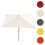 Sonnenschirm Lissabon, Gartenschirm Marktschirm, 3x4m Polyester/Holz 6kg 10