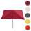 Sonnenschirm Lissabon, Gartenschirm Marktschirm, 3x4m Polyester/Holz 6kg 10