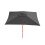 Sonnenschirm Lissabon, Gartenschirm Marktschirm, 3x4m Polyester/Holz 6kg 2