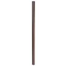 Poste aluminio Sarthe Valla WPC, poste columna, sistema plug-in 1.86m