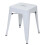 Hocker MCW-A73, Metallhocker Sitzhocker, Metall Industriedesign stapelbar 1
