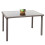 Poly-Rattan Tisch MCW-G19, Gartentisch Balkontisch, 120x75cm 2