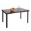 Poly-Rattan Tisch MCW-G19, Gartentisch Balkontisch, 120x75cm 2