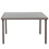 Poly-Rattan Tisch MCW-G19, Gartentisch Balkontisch, 120x75cm 6