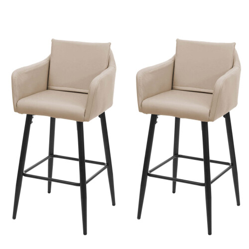 Tabouret de bar MCW-H93 (lot de 2)