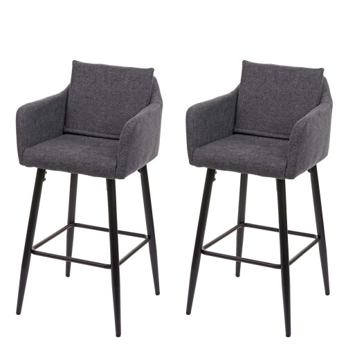 Tabouret de bar MCW-H93 (lot de 2)