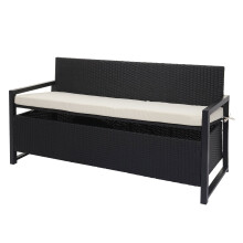 Poly-Rattan Banc 3 places MCW-F39