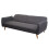Schlafsofa MCW-J18, Couch Klappsofa Gästebett Bettsofa, Schlaffunktion Stoff/Textil 185cm 4
