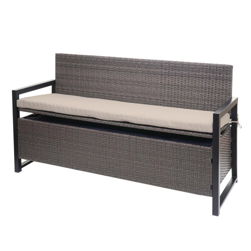 Poly-Rattan Banc 3 places MCW-F39 1