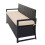 Poly-Rattan Banc 3 places MCW-F39 8