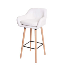 2er-Set Barhocker Vaasa T381, Barstuhl Tresenhocker