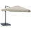 Ombrellone parasole decentrato MCW-A96 3,5x3,5m 3