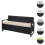 Poly-Rattan Banc 3 places MCW-F39 10