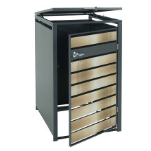 Copribidone box spazzatura rifiuti MCW-J81 XL 98x73x117cm