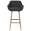 2er-Set Barhocker Vaasa T381, Barstuhl Tresenhocker 3