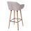 2er-Set Barhocker Vaasa T381, Barstuhl Tresenhocker 4