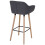 2er-Set Barhocker Vaasa T381, Barstuhl Tresenhocker 5