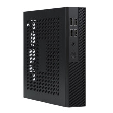 DX01 Thin ITX Desktop Computer Chassis Thin Half Height Computer Chassis Portable Desktop Computer Case
