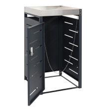 Cache-poubelle MCW-H40b pour 1 poubelle