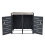 Cache-poubelle pour 2 poubelles MCW-H40b 4