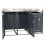Cache-poubelle pour 3 poubelles MCW-H40b 1