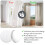 10PCS Magnetic Curtain Weights Drapery Magnet Show 3