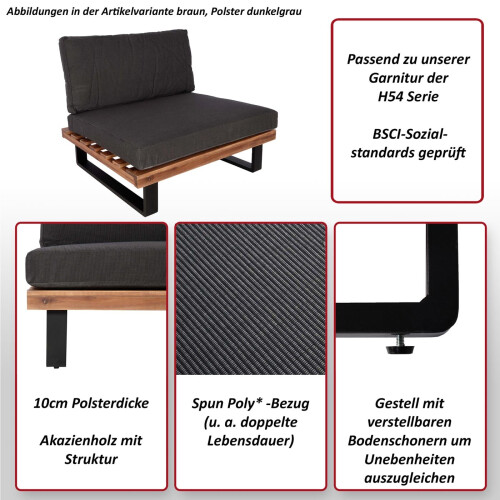 Fauteuil lounge MCW-H54 2